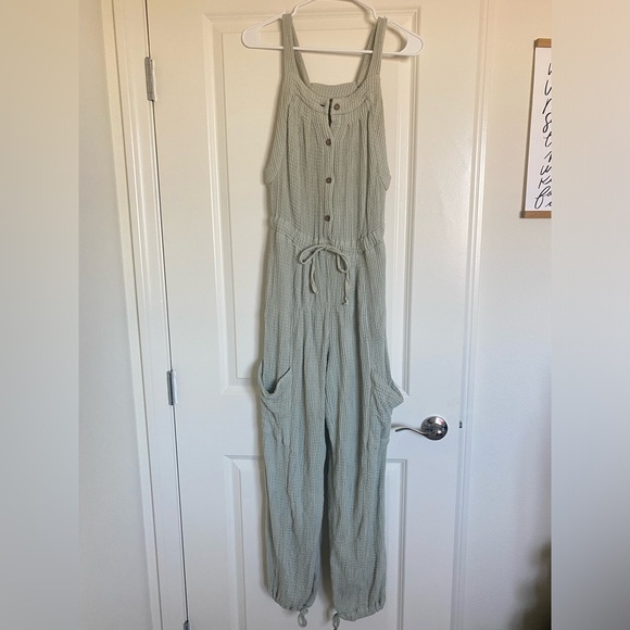 Free People Off the Grid One-Piece Jumpsuit - Oxide - Picture 4 of 5